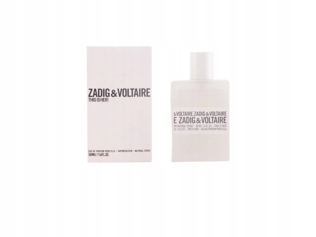 Zadig & Voltaire This Is Her! Eau de Parfum dámský parfém 50 ml