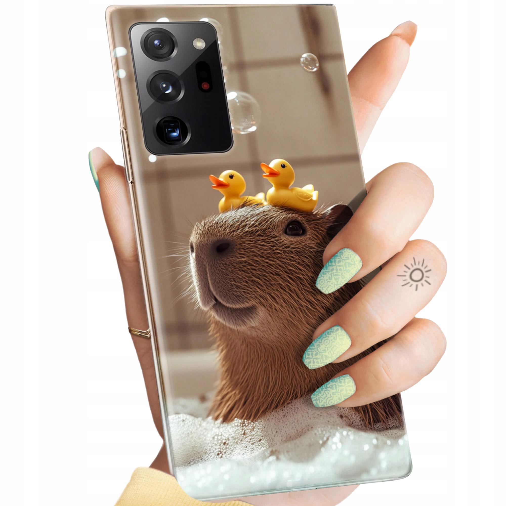 Etui Do Samsung Note 20 Ultra 20 Ultra 5G Kapibara Urocza Zwierzak