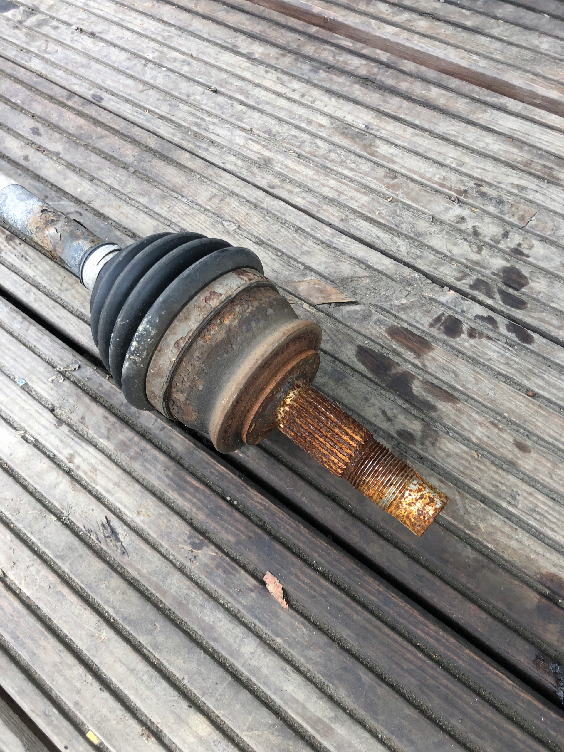semi-axis left short. OPEL CORSA E 13248675