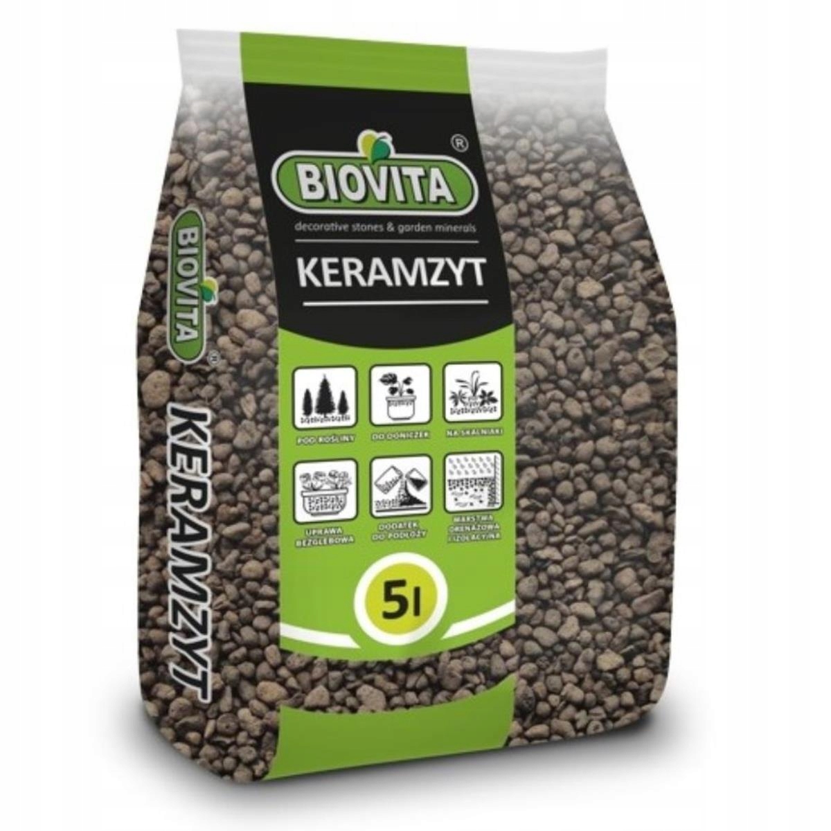 

Keramzyt ogrodniczy drenaż do donicy 5L naturalny