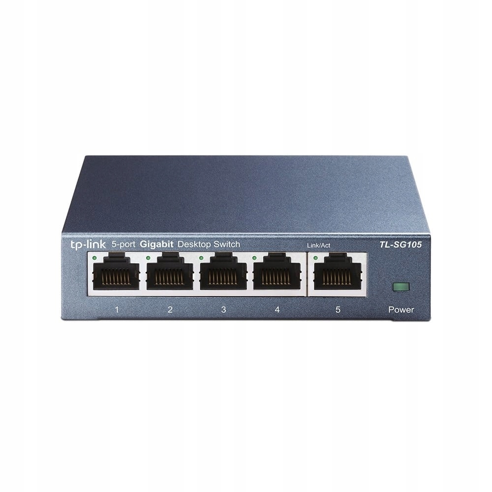 TP-Link TL-SG105 Switch 5-Port Gigabit Ethernet 10/100/1000 Czarny