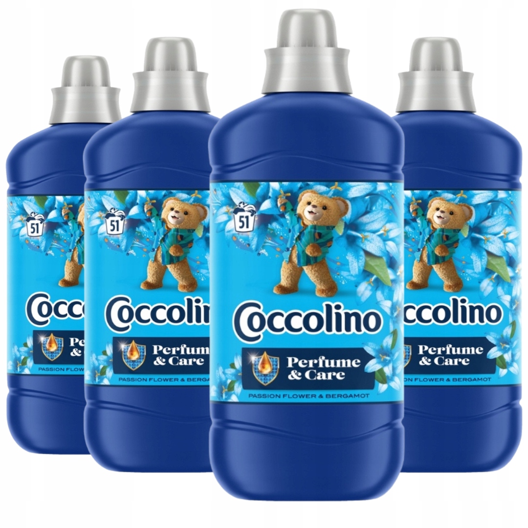 Levně Coccolino Creations tekutá aviváž Passion Flower & Bergamot 1,275l x4