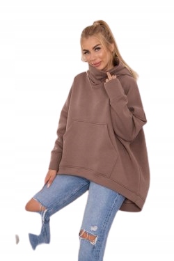 

Bluza Damska Kangurka Oversize Ocieplana mocca
