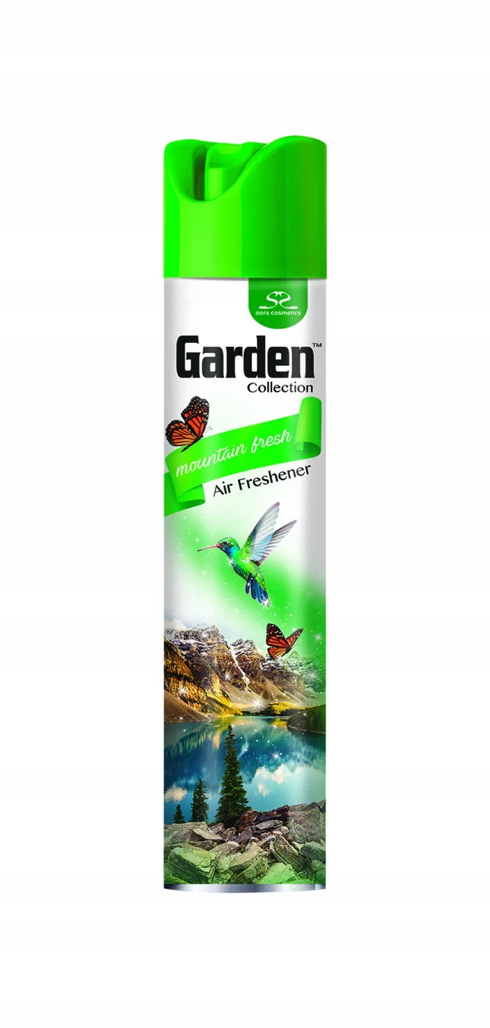 9 x Osvěžovač vzduchu Garden 300 ml 4In1 Mountain Fresh Spray Sprej pro domácí použití