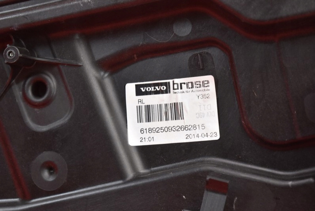 window regulator left rear part 30784312 VOLVO V60 1 and LIFT 13-20