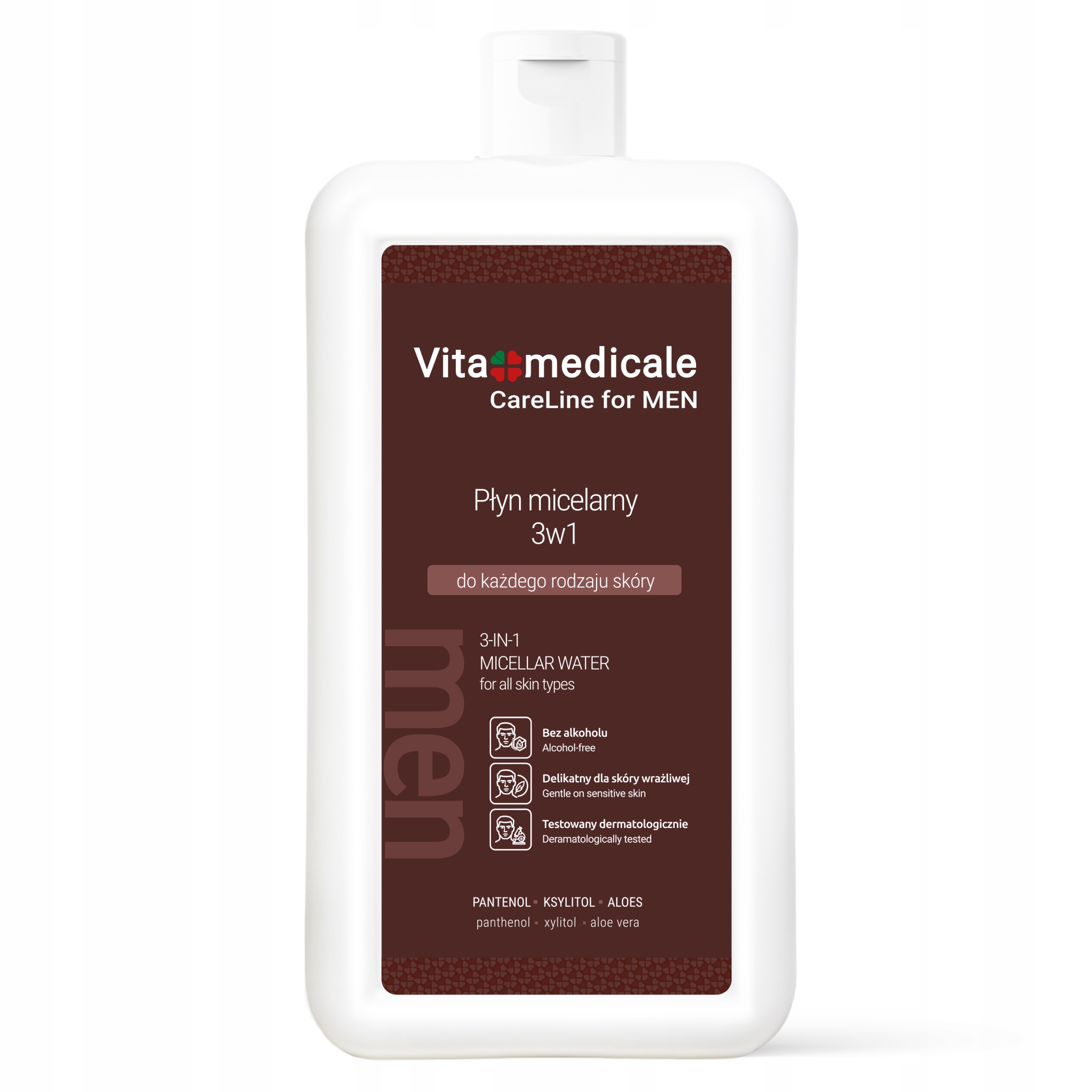 Micelární pleťová voda 450 ml VitaMedicale pro muže
