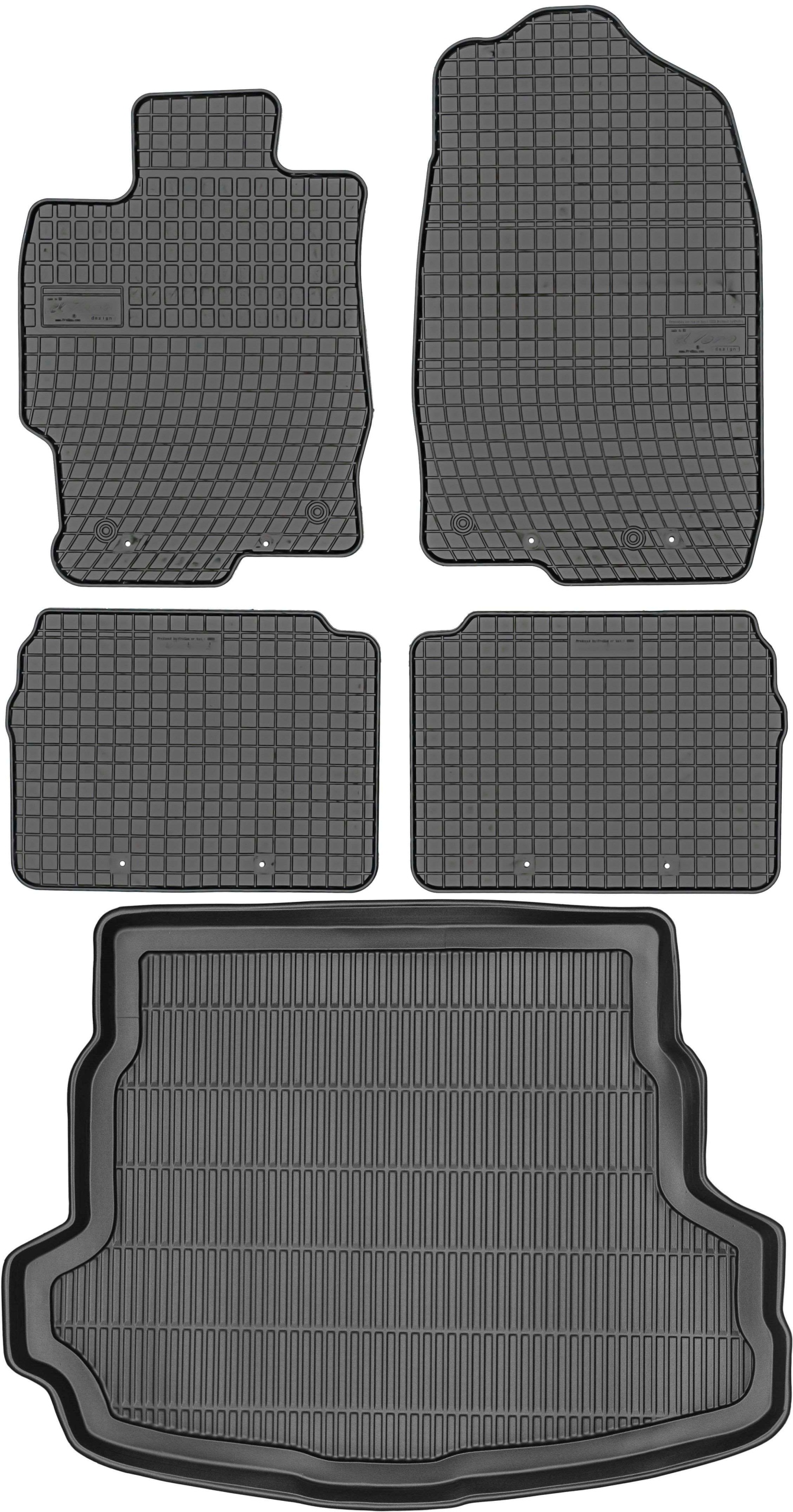 Mazda 6 II Hb 2007-2012 Gumové rohože rohož