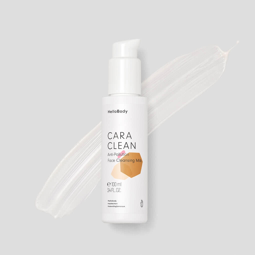 HelloBody Cara Clean odličovací a čisticí mléko na obličej 100 ml