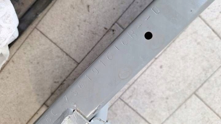 Traversa Paraurti posteriore (RINFORZO PARAURTI) posteriore Renault Megane E-Tech 756101616R