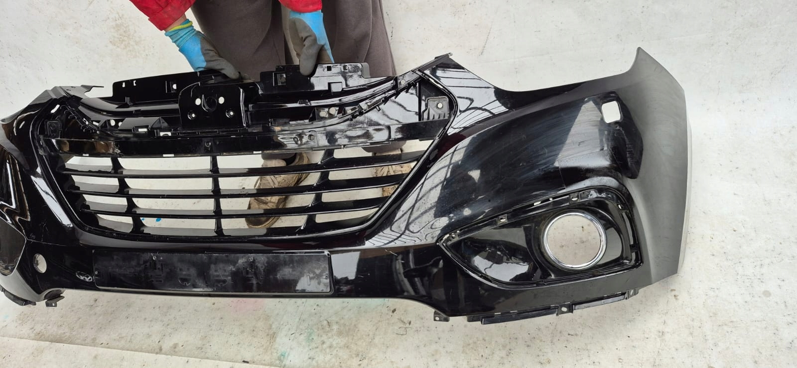 HYUNDAI IX35 09-15 bumper front front washer