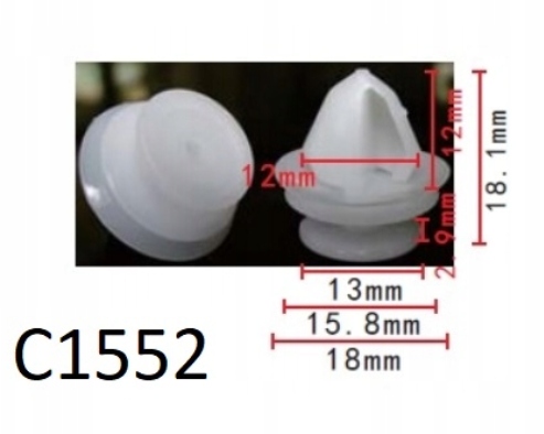 SPINKA TAPICERKI DRZWI LISTWY PROGU BŁOTNIKÓW CITROEN RENAULT VW 6991S6 Producent części S-CAR