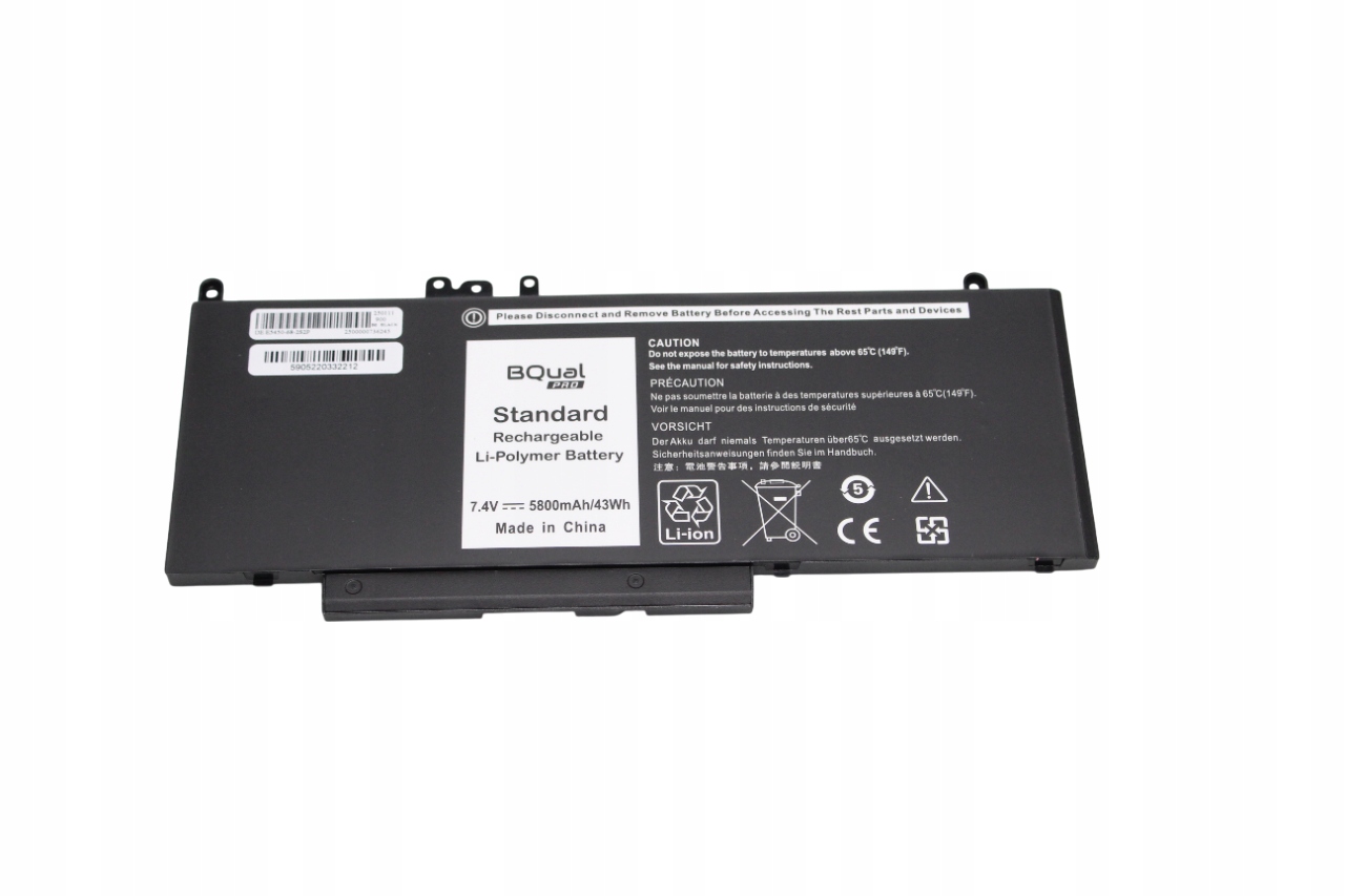 Baterie pro Dell Latitude E5250 E5450 E5550 G5M10