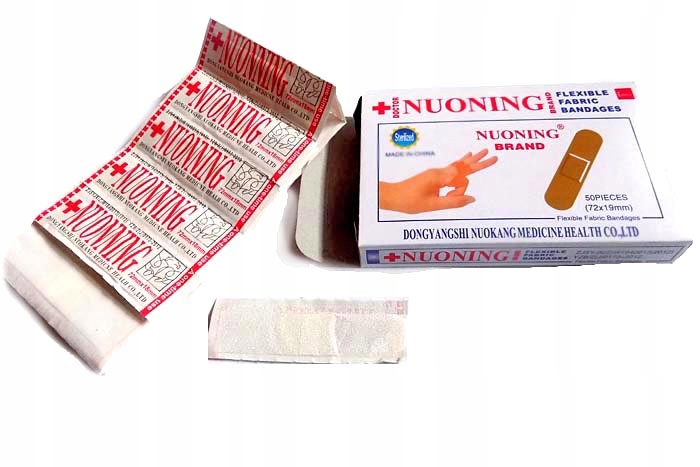 

Plastry opatrunkowe na rany otarcia zestaw 50 szt