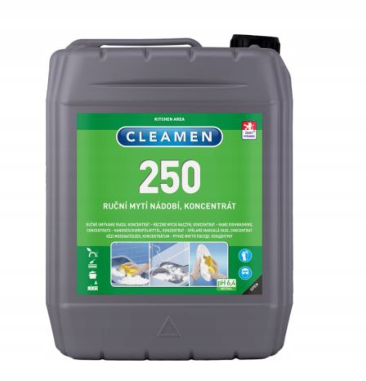 Levně Cleamen 250, ruční mytí nádobí,koncentr., 5L