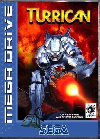 Turrican - SEGA MEGA DRIVE SMD PAL SAM CARTRIDGE