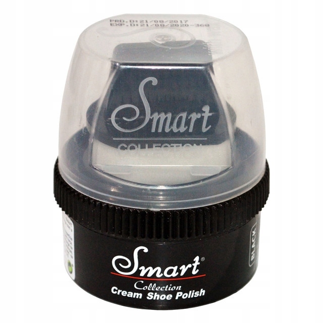 

Smart Premium Pasta do butów z gąbką Czarny, 60 ml