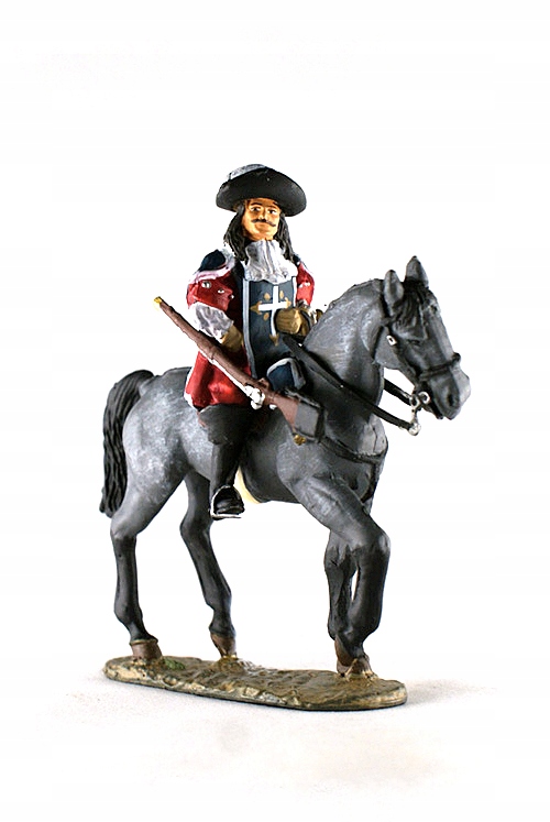 Kapitán mušketýrů c.1670 Del Prado 1/30 (č. 01)