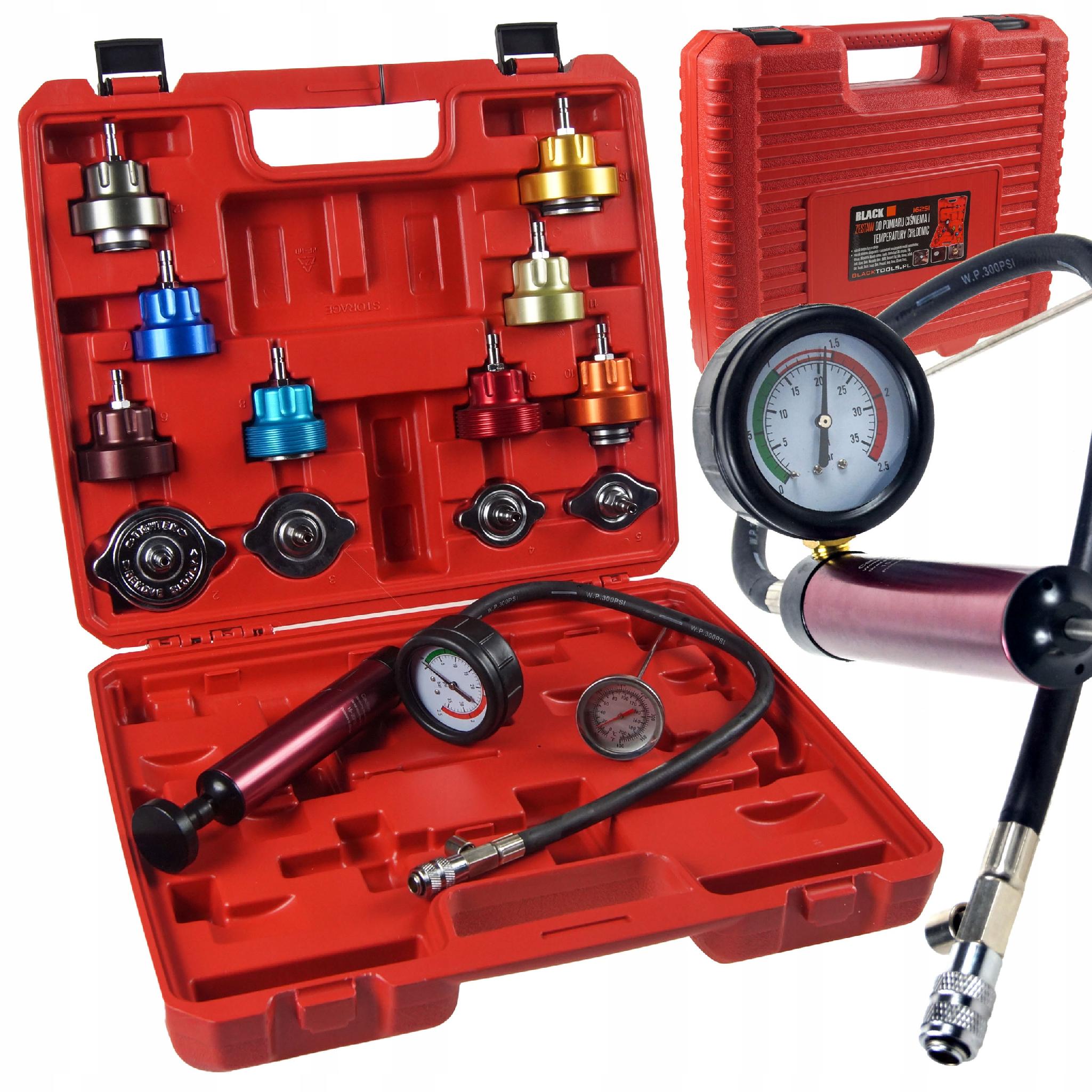 TESTER SZCZELNOŚCI UKŁADU CHŁODZENIA CHŁODNICY Kod producenta 16251