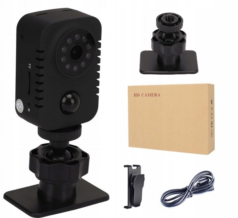 Mini kamera MD29 z czujnikiem ruchu Pir Full Hd