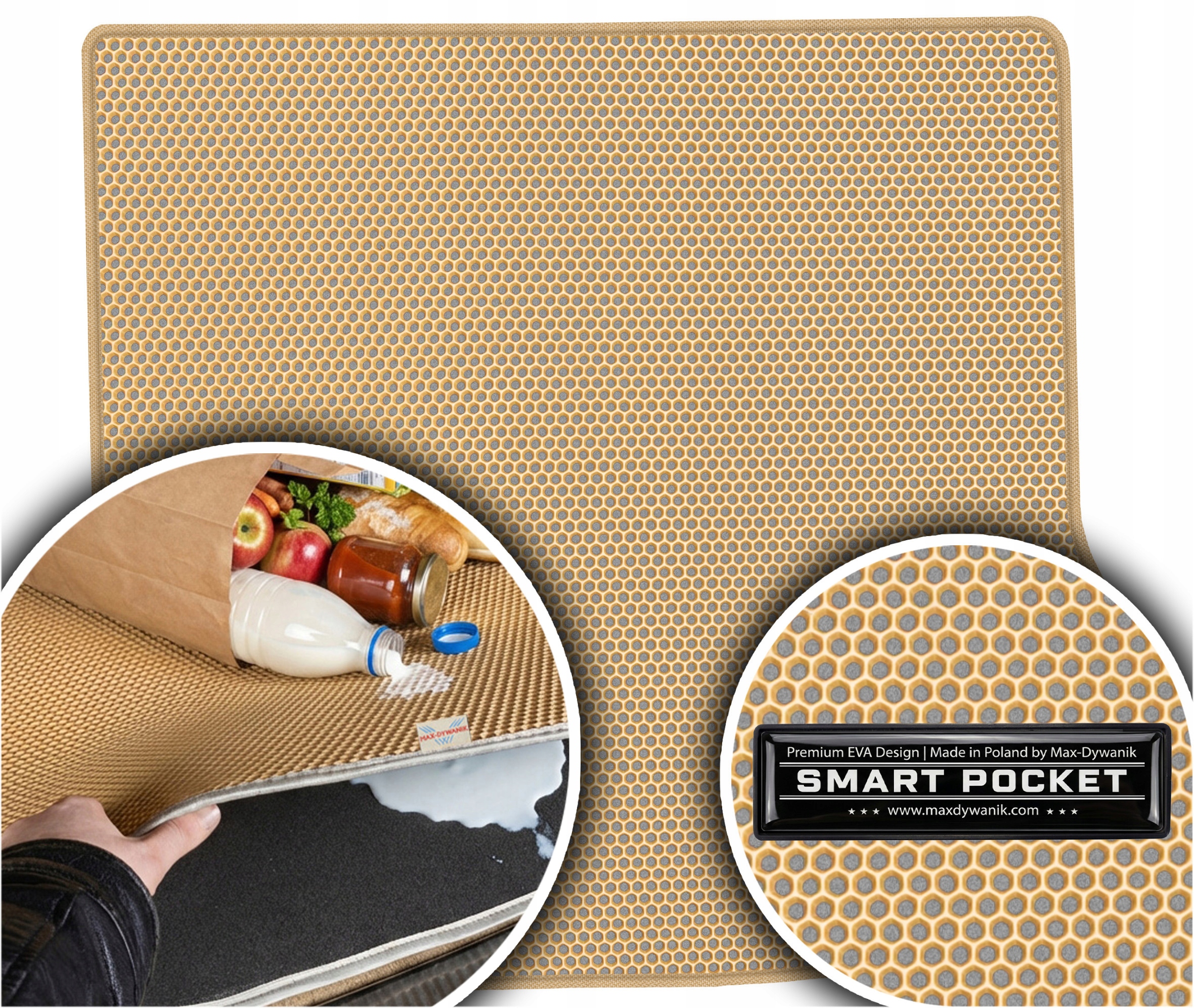 Citroen C5 I Kombi 2001-2008 Vložka do batožinového priestoru Eva Smart Pocket Béžová