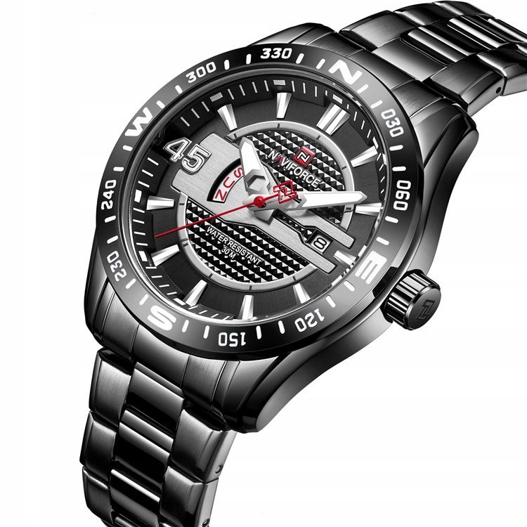 

Prof Zegarek Męski Wojskowy Naviforce NF9157-BB
