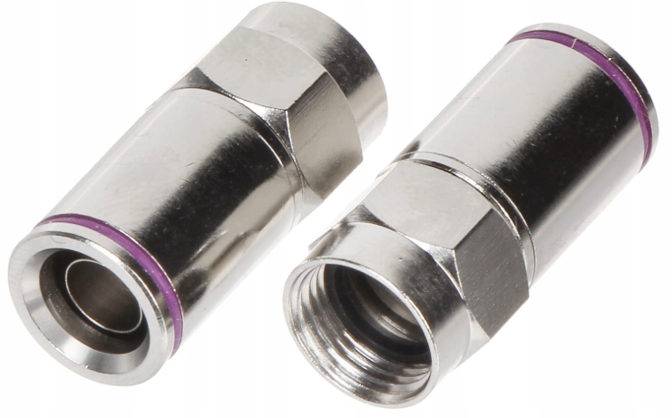 

Wtyk Złącze typu F 6,8mm Samozaciskowy Uszczelką