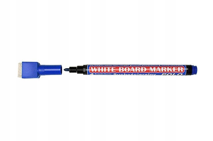 

Kamet Polo Marker Suchościeralny Z Gąbką-niebieski