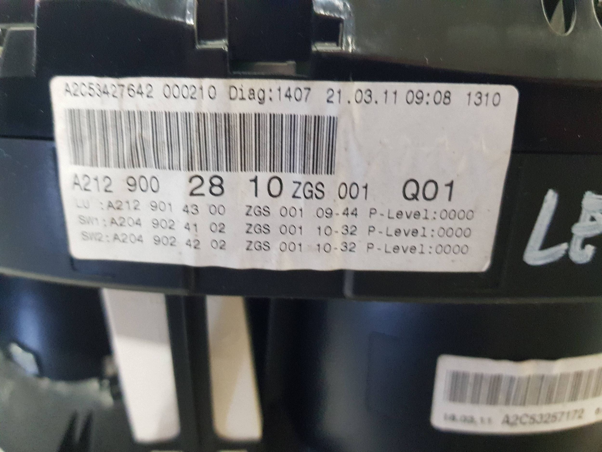 MERCEDES W212 dials dials ANGLIK
