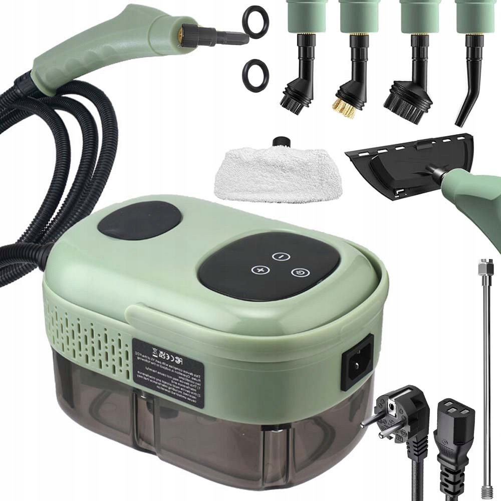 Parní Čistič Oken Podlahový Čistič Sada 6 Režimů Páry 2500 W