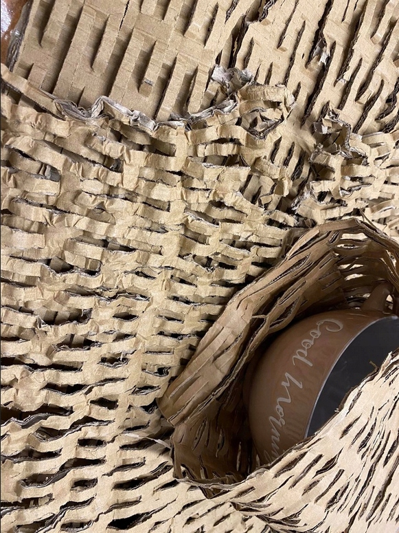 WYPEŁNIACZE WYPYCHACZ EKO TEKTURA DO PACZEK 5 kg Marka inny