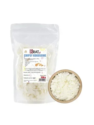 5 x Brat Chipsy kokosové 250 g