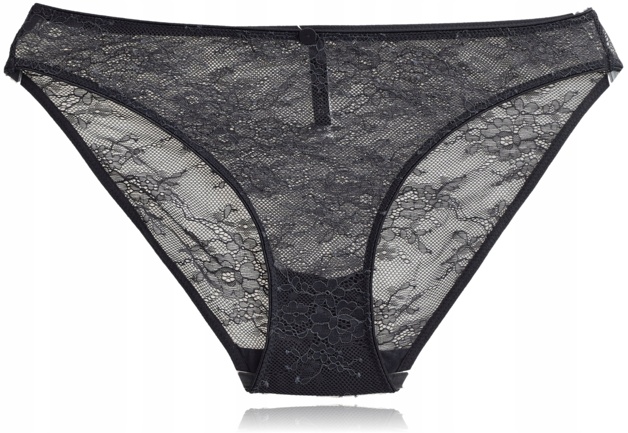 Atlantic Essence sexy majtki figi koronka grafit M Płeć kobieta