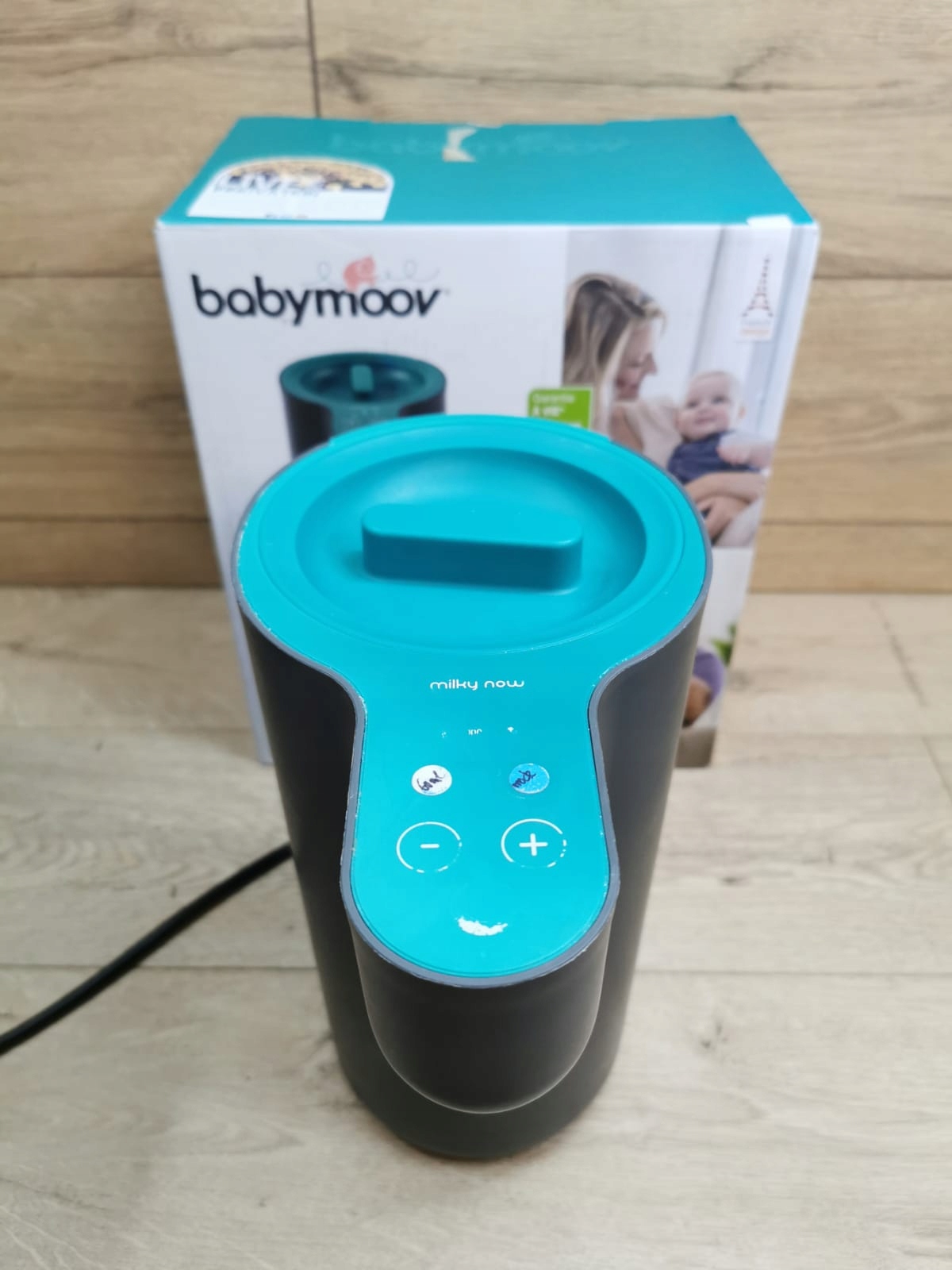 Babymoov Milky Now - PODGRZEWACZ EKSPRES 2w1 Regulacja TEMPERATURY 1.1L