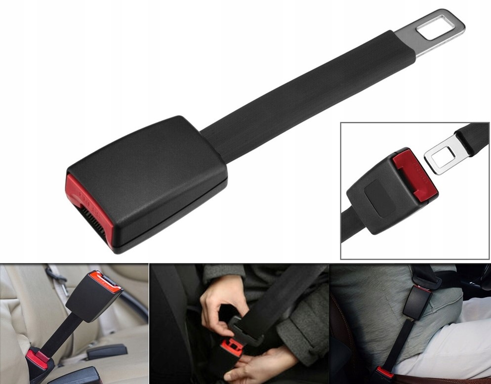 ZAPINKA DŁUGA PRZEDŁUŻKA PASA BEZPIECZEŃSTWA ZAŚLEPKA ADAPTER SZTYWNY 25cm Producent części Mimport