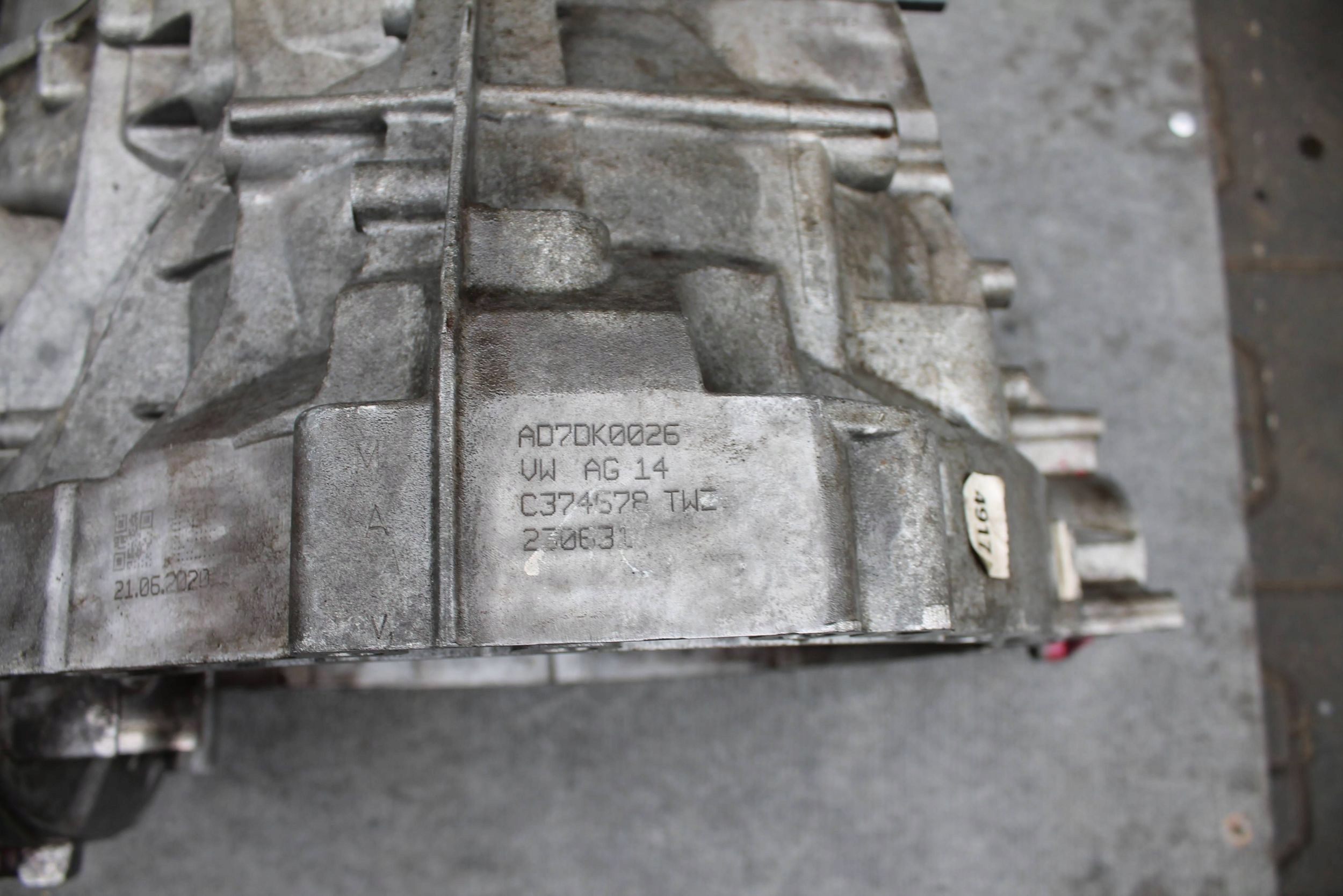 obal převodovky převodů AUDI TWZ 0CK301103S