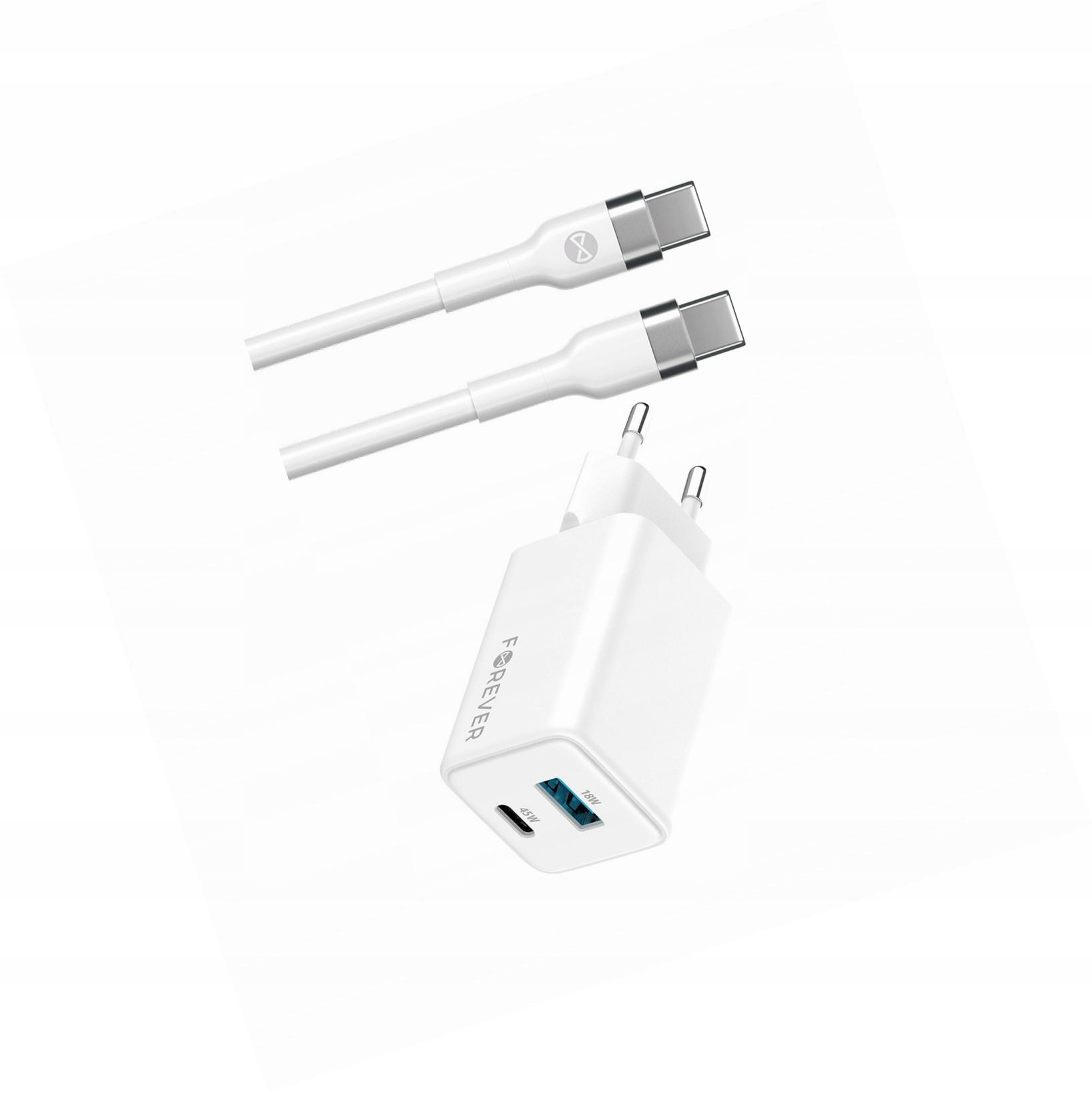 Szybka ładowarka GaN 45W Usb-c z kablem do Motorola Moto G100 5G
