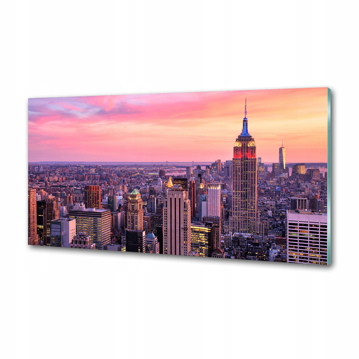 Panel do kuchyne New York západ 120 x 60 cm Lepidlo
