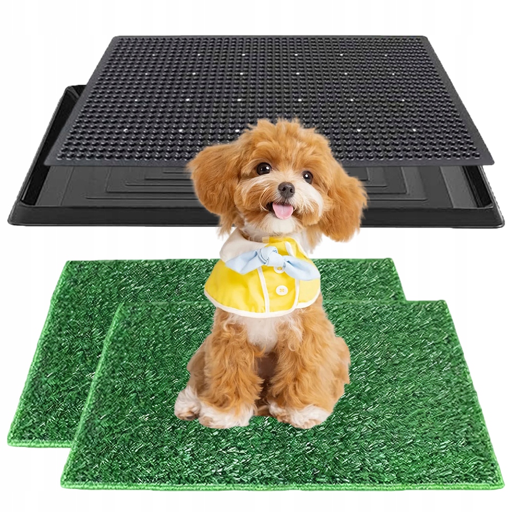 Levně Záchody S Trávou Pro Psa Toaleta Pro Štěňata Podložka Na Velkou Tráva Záchodu