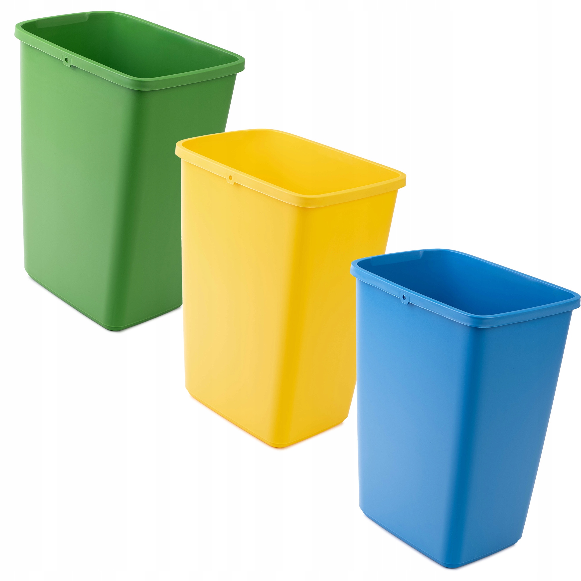 Levně Odpadkový Koš 3x12L Sada Nádob Na Třídění Odpadu