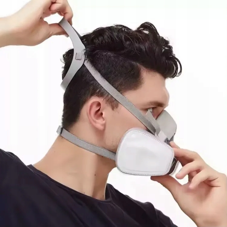 PÓŁMASKA MASKA LAKIERNICZA 6200 ZESTAW KOMPLETNA PRZECIWPYŁOWA OCHRONNA Typ półmaska