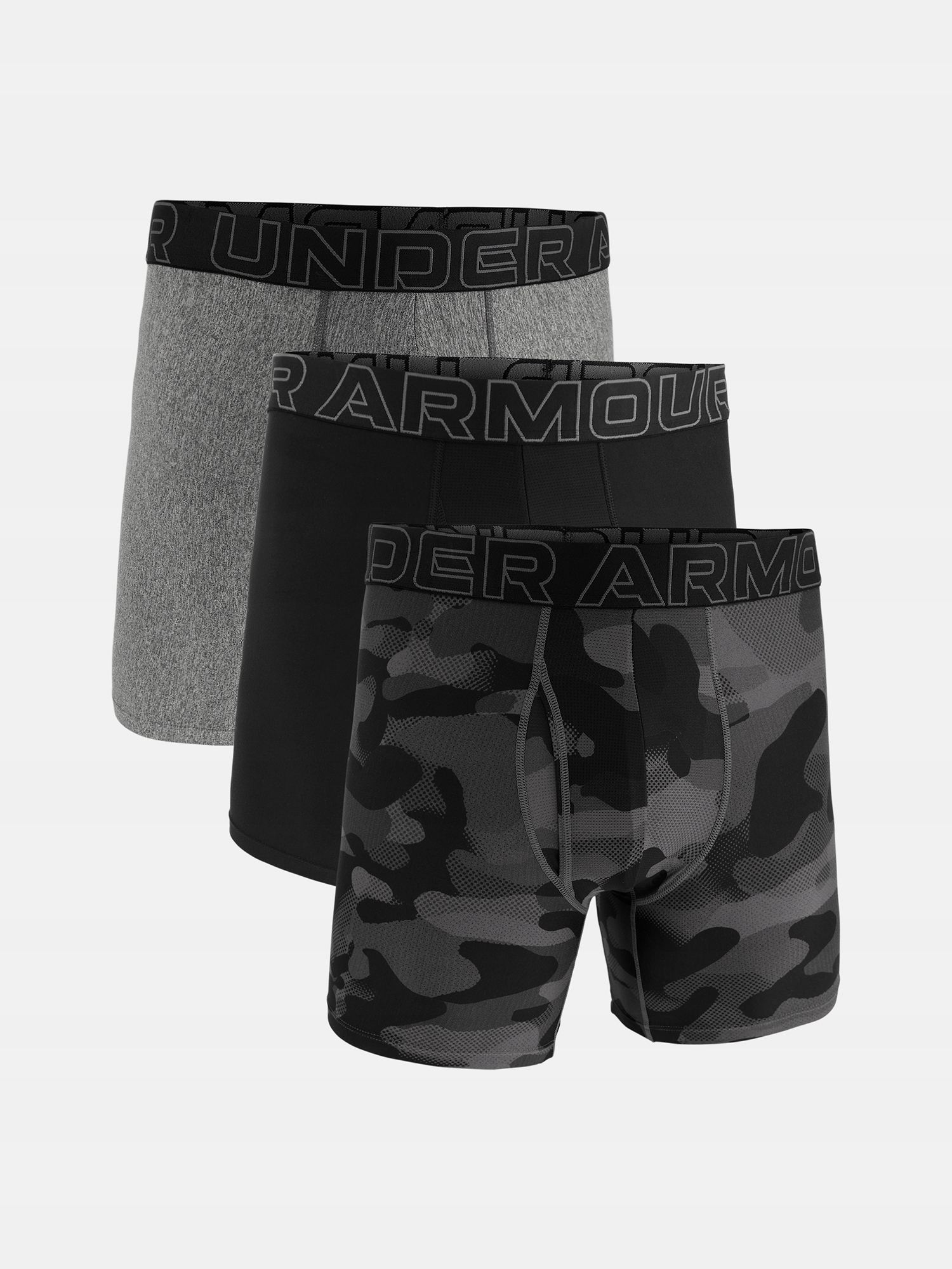Under Armour Pánské boxerky M Ua Perf Tech Nov 6in 3pk