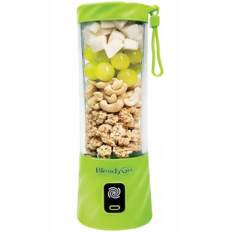 BlendyGO 3 Przenośny blender bezprzewodowy Usb 550 ml zielony