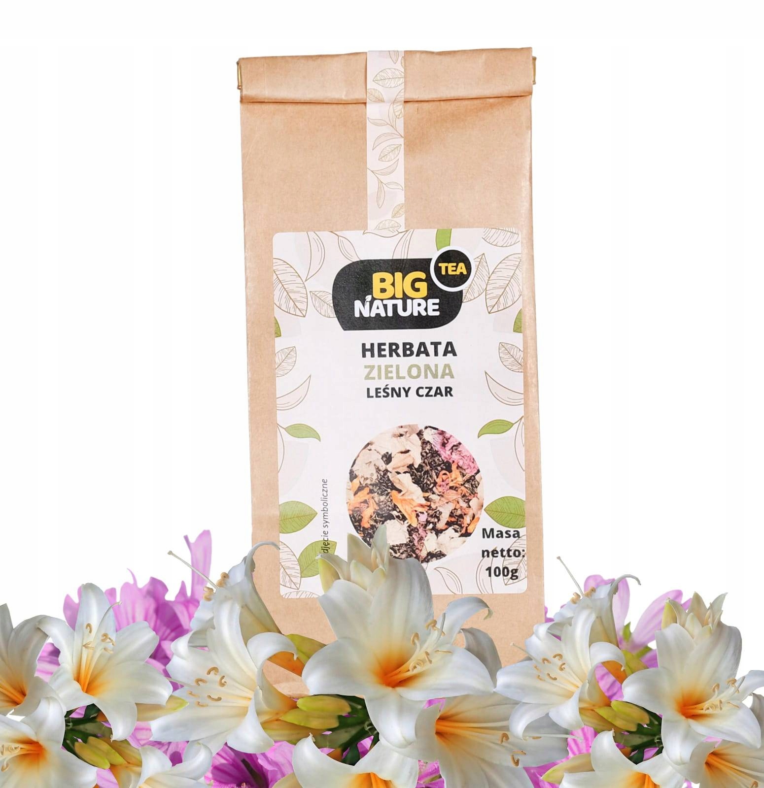 Herbata zielona LEŚNY CZAR 100g - BIG NATURE — 3
