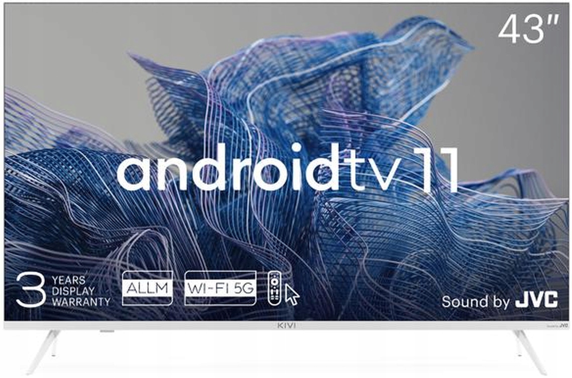 Telewizor Kivi 43U750NW 43" Led 4K Uhd Android Tv 11 Smart Tv