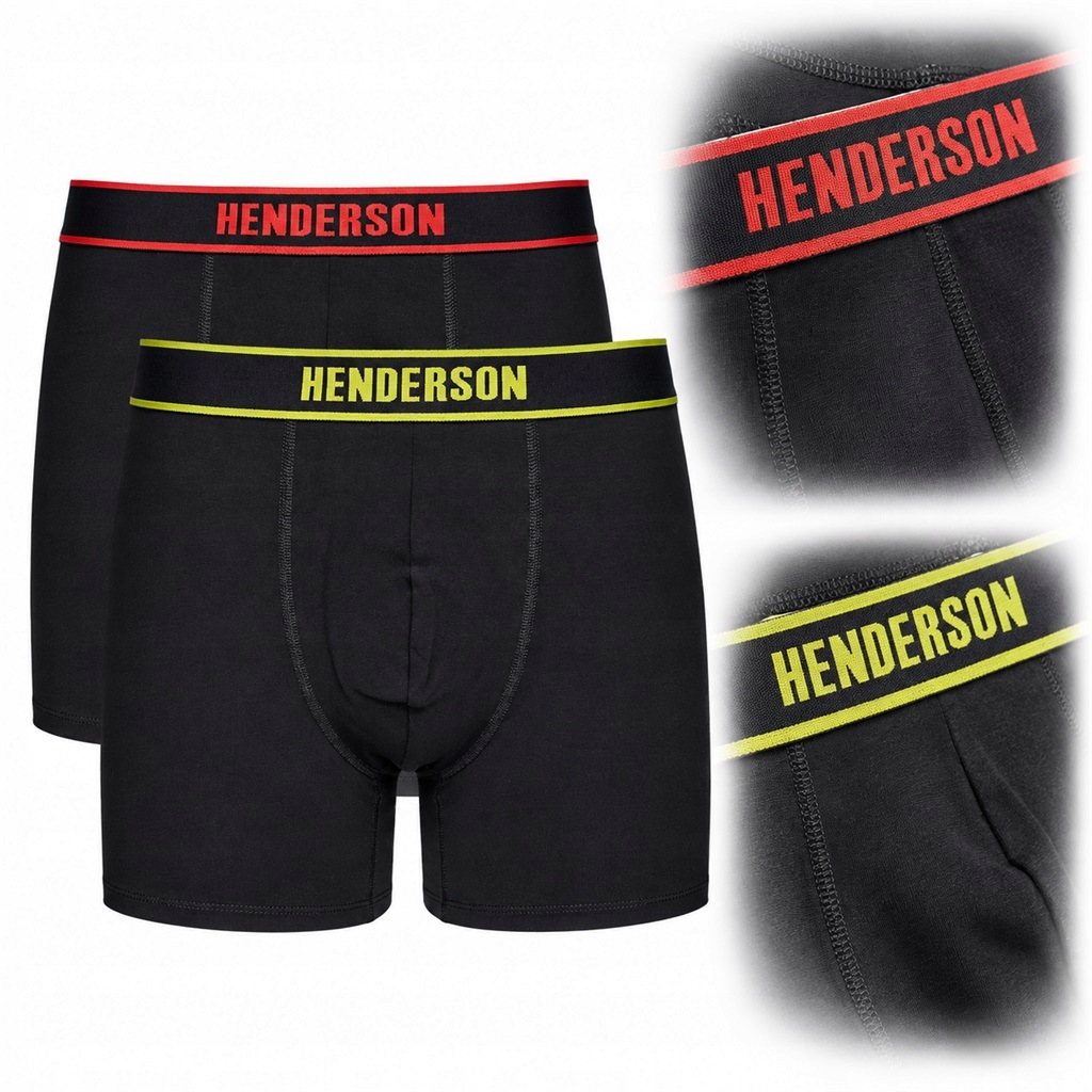 Pánské boxerky 2-pack prodyšné Henderson Bee 44555 mix barev 2XL Anrr