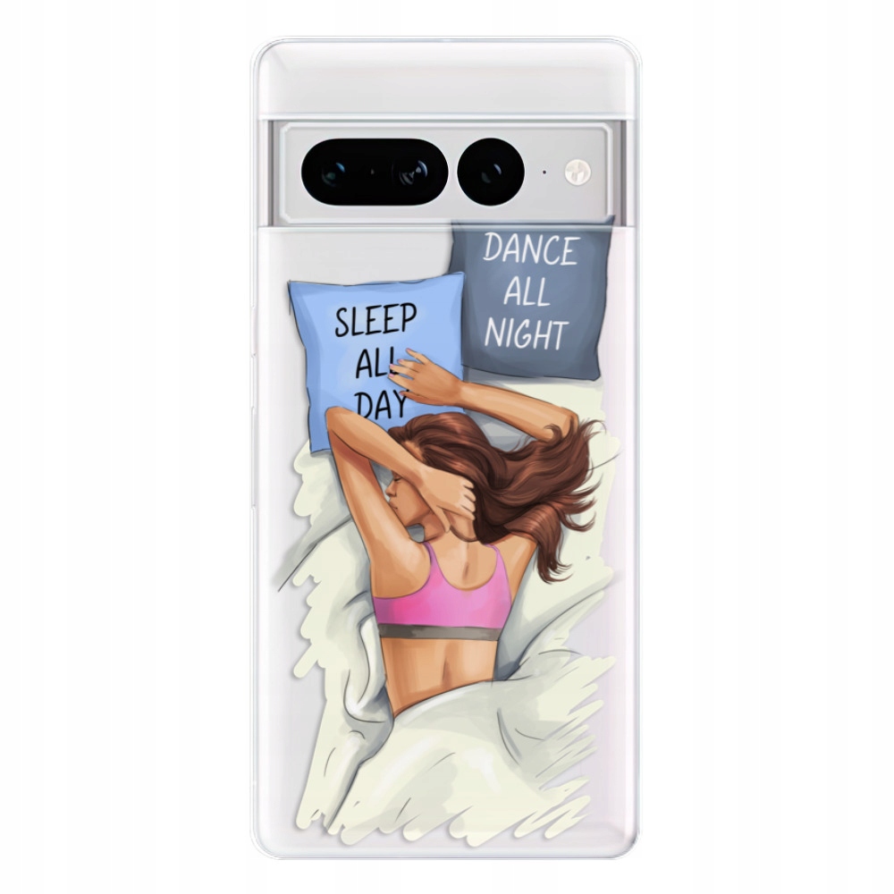 Silikonowe etui iSaprio Dance and Sleep do Google Pixel 7 Pro 5G