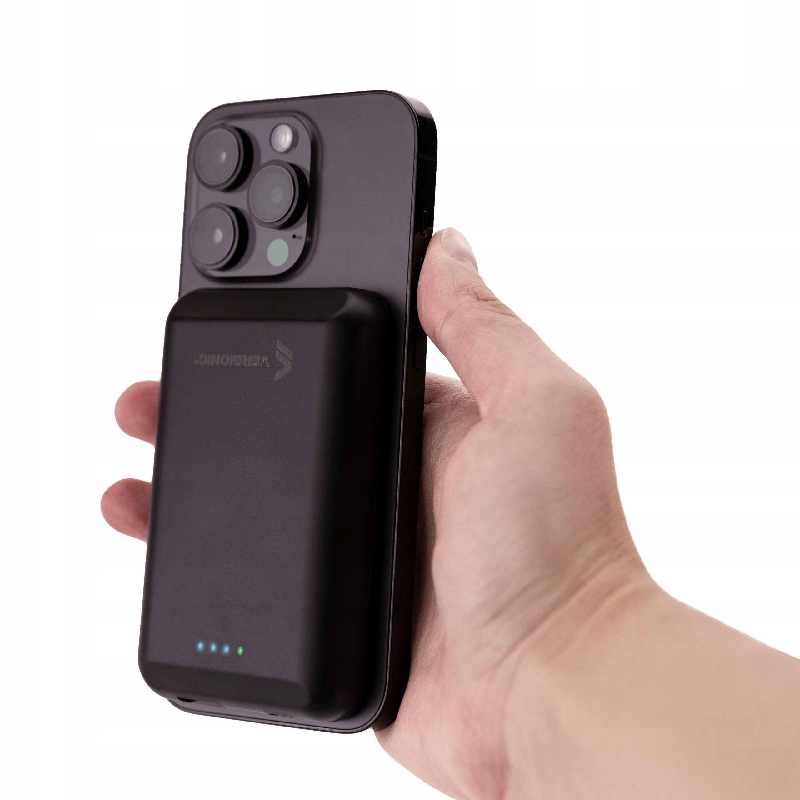 POWERBANK INDUKCYJNY MagSafe 5000 mAh MAGNETYCZNY USB-C Szerokość produktu 6.9 cm