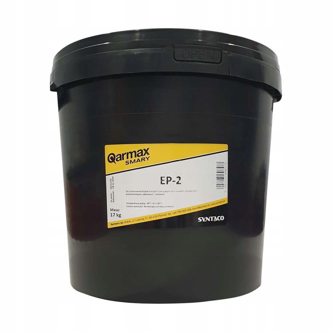 SMAR DO ŁOŻYSK TOCZNYCH TAWOT EP-2 QARMAX 17 kg