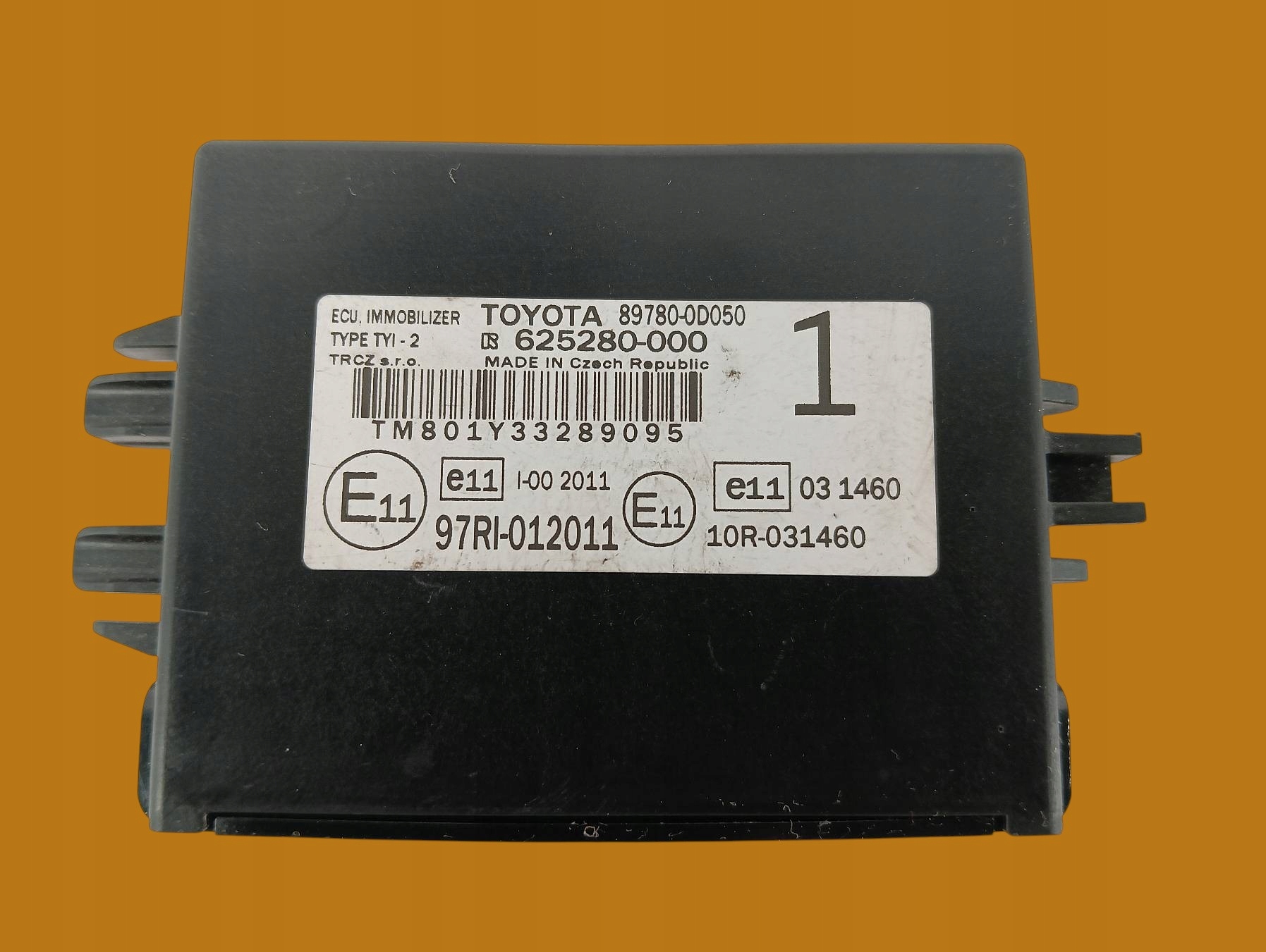 modulo IMMOBILIZER 89780-0D050 Toyota Yaris III (2011-2020)