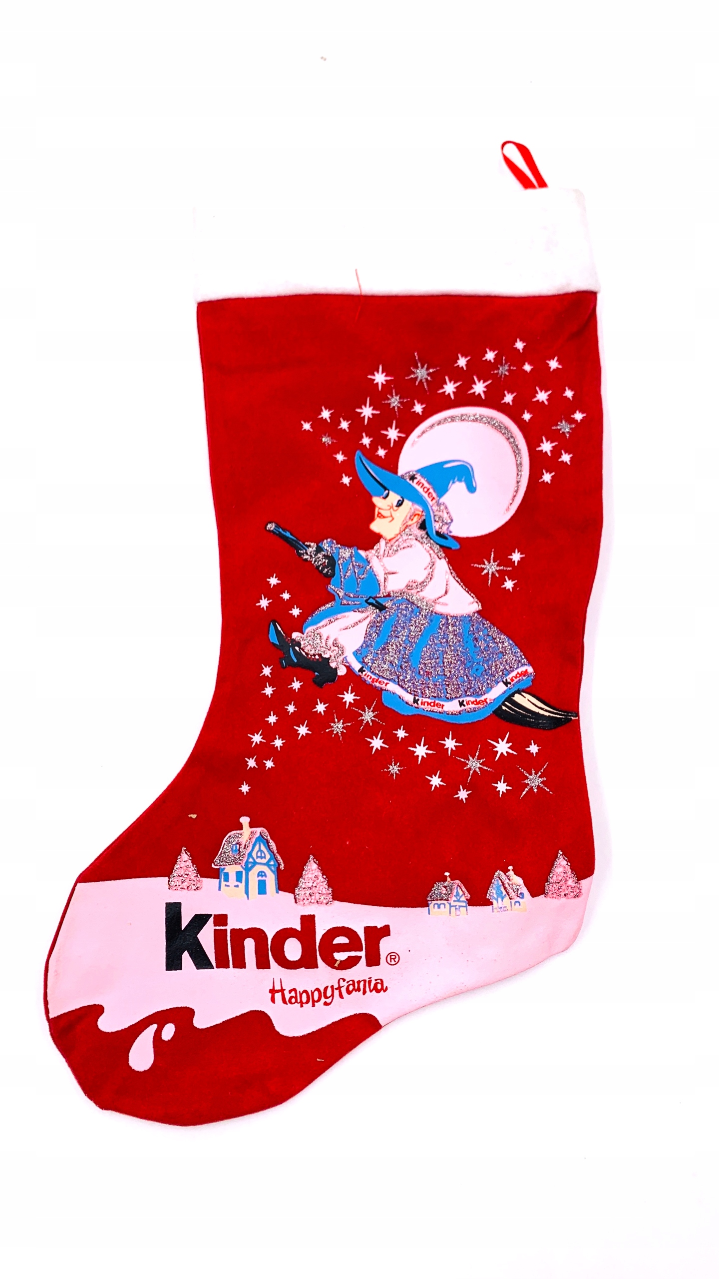 

Skarpeta świąteczna prezenty Kinder Niespodzianka